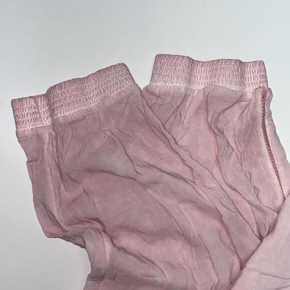 🔥Victoria secret 100% viscose women’s  pants summer pink Sz M New - Picture 3 of 7